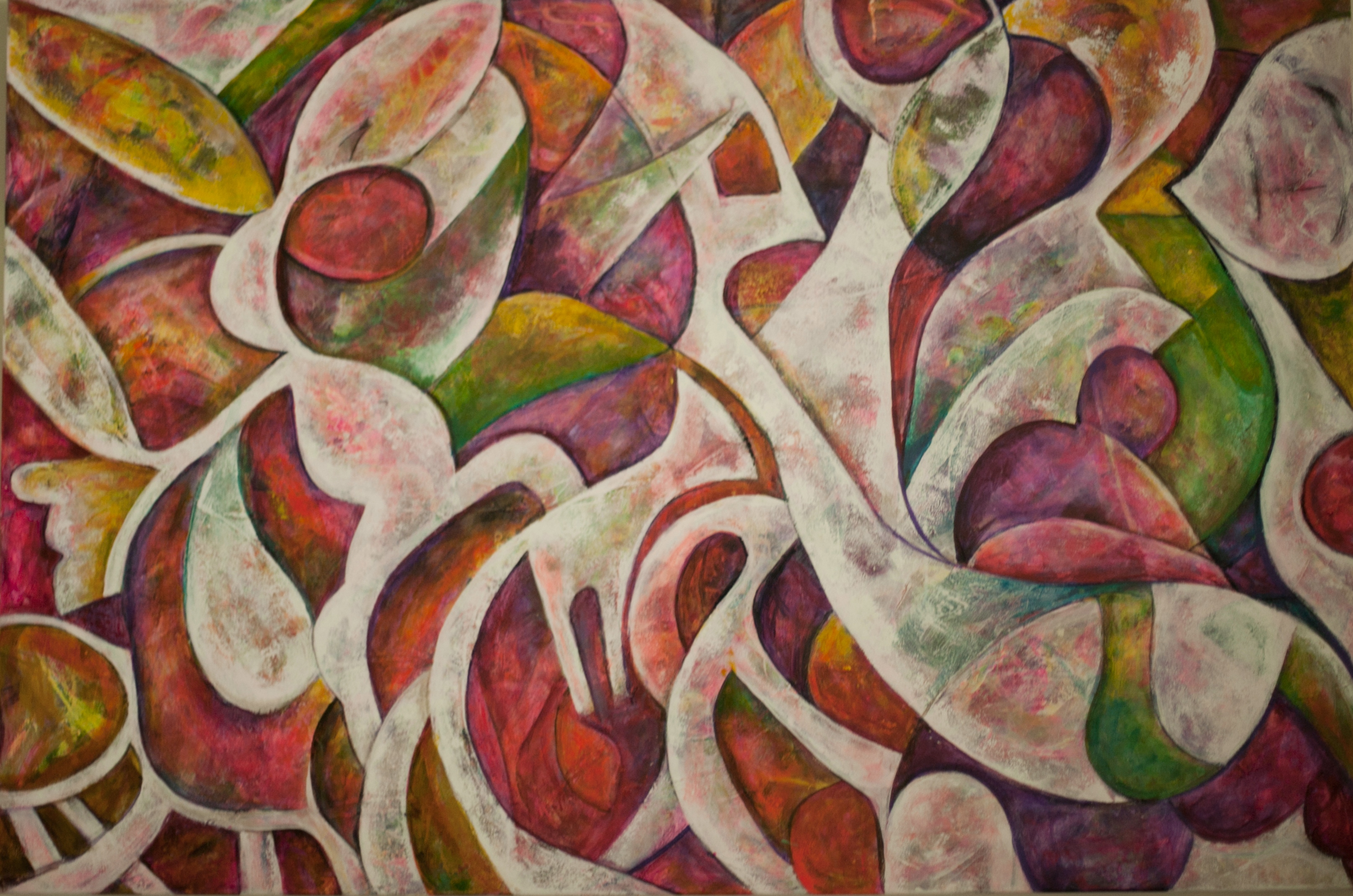 Down the Rabbit Hole 120 x 152cm