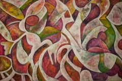 Down the Rabbit Hole 120 x 152cm